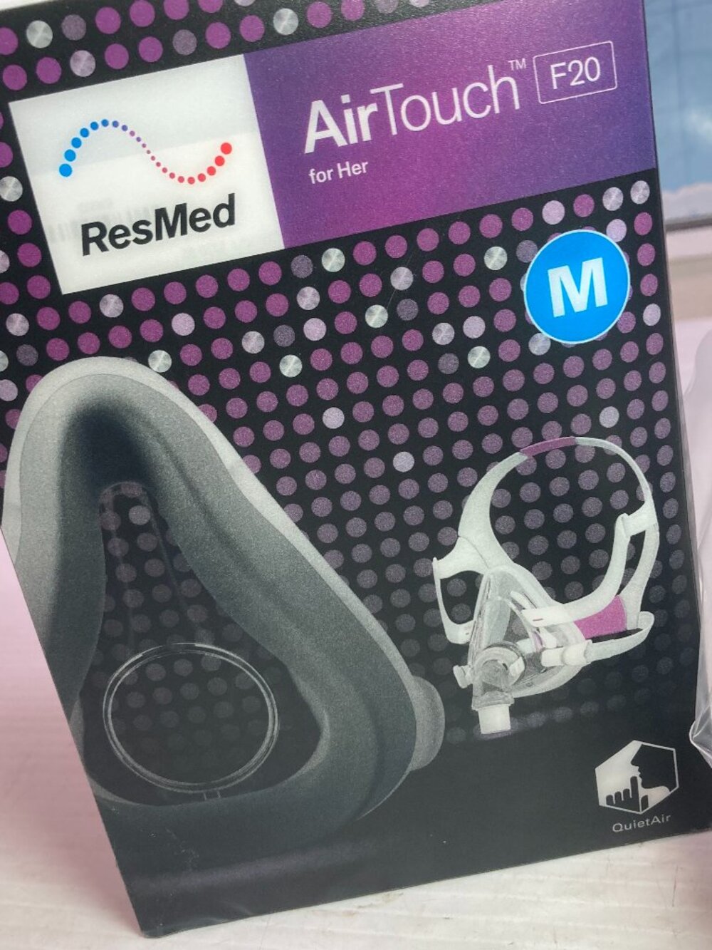 ResMed AirTouch F20 FOR HER Sz Medium  63004